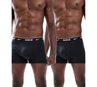Boxer Nike Trunk Logo nero bianco (2 pezzi) - XL