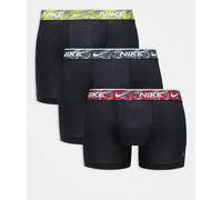 Boxer Nike Brief nero rosso grigio (3 pezzi) - M