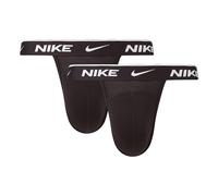 Nike Everyday Cotton Stretch Jockstraps 3Pk da Uomo Black/Black/Black S