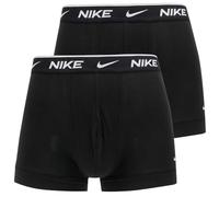 Nike Everyday Cotton Stretch Trunks 2 Pezzi, Nero, XS