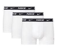 Nike Everyday Cotton Stretch Trunks 3 Pezzi, Bianco, M