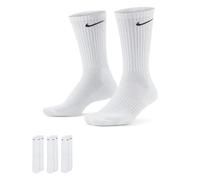 Nike U Everyday Cush Crew 3PR - calzini lunghi - uomo L White unisex