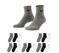 Nike Everyday Cushion - Calzini da uomo, confezione da 3, 42-46