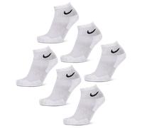 Nike Everyday Cushioned Short Socks 6 Pairs Bianco EU 34-38 Uomo