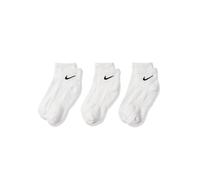 Nike Everyday Cushioned Calzini, Bianco (White/Black), L Uomo