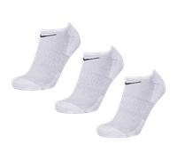 Nike Everyday Cushioned No Show 3 Pack unisex Calze - Bianco - Foot Locker White 34 - 38