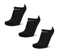 Nike Everyday Cushioned No Show 3 Pack Unisex - Calze Nero - Taglia 34 - 38 - Algodón Black 34 - 38