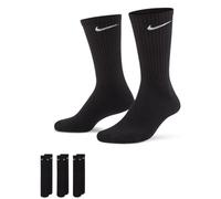 Nike Everyday Cushioned Training Cr - calzini lunghi S Black unisex Dri-Fit