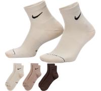 Nike Everyday Elevated Ankle 3 pairs Calze L multicolore