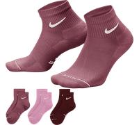 Nike Everyday Elevated Ankle 3 pairs Calze M multicolore
