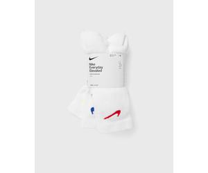 Nike EVERYDAY ELVEVATED CREW SOCKS 3PACK men Socks white in taglia:L