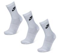 Nike Everyday Essential Crew 3 Pack unisex Calze - Bianco - Foot Locker White 42 - 46
