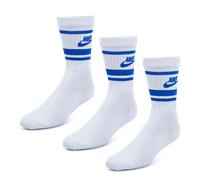 Nike Everyday Essential Crew 3 Pack Unisex - Calze Bianco - Taglia 34 - 37.5 White 34 - 37.5