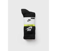 Nike Everyday Essential Crew Socks (3 Pairs) men Socks black in taglia:L