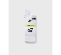 Nike Everyday Essential Crew Socks (3 Pairs) men Socks white in taglia:S