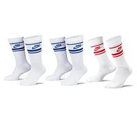 Nike Everyday Essential Crew 3 Pack unisex Calze - Bianco - Foot Locker White 34 - 38