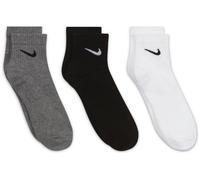 Nike Training - Everyday Lightweight - Confezione da 3 paia di calzini leggeri alla caviglia multicolore XL