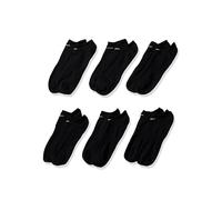 Nike Everyday Lightweight No-Show Calzini, Unisex - Adulto, Black/White, 10