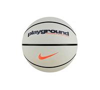 Nike Everyday Playground 8P Graphic Deflated Palle da basket Light Bone/Midnight Navy/Black/Total Orange 7