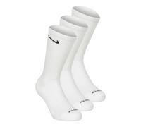 Nike Everyday Plus Cushioned Crew Calzini Sportivi Confezione Da 3-Bianco,Nero in bianco, Taglia: 34-38