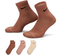 Calze da training alla caviglia Nike Everyday Plus Cushioned (3 paia) - Multicolore 46-50