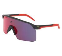 Nike Expedition Shield IU4705 Occhiali da sole Matte Dark Smoke Grey/Red Mirror One Size