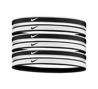 Fascia Nike Swoosh Sport Tipped 6 Pack - DA7156-176 - Bianco e nero - Taille Unico