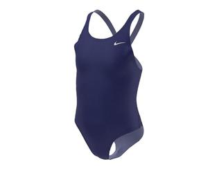 Nike Fastback One Piece Costume da Bagno Ragazze, Bambina, Costume da Bagno, NESSA764-440, Blu (Midnight Navy), 7 Años