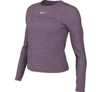 Nike FB4297-536 W NK Swift ELMNT DF UV CRW Top Maglia Lunga Donna Violet Dust/Pewter/Htr/Reflective S Taglia XL