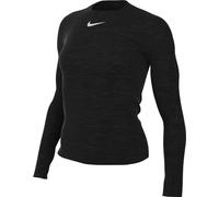 Nike FB4299-010 W NK Swift ELMNT DF UVCRWTOP Maglia Lunga Donna Black/Reflective Silv Taglia 3X