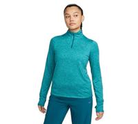 Nike FB4316-381 W NK Swift ELMNT DF UV Hz Top Maglia Lunga Donna GEODE Teal/Clear Jade II/Reflective Taglia XS