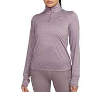 Nike FB4316-536 W NK Swift ELMNT DF UV Hz Top Maglia Lunga Donna Violet Dust/Pewter/Htr/Reflective S Taglia M