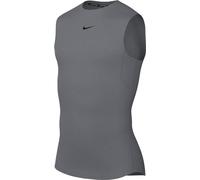 Nike Training - Dri-FIT - Canotta attillata grigia-Nero XL