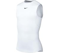Nike FB7914-100 M NP DF Top SL Tight Maglia Lunga Uomo White/Black Taglia 2XL