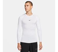 Nike FB7919-100 M NP DF Tight Top LS Maglia Lunga Uomo White/Black Taglia XL