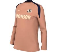Nike FC Chelsea Strike Special Edition Dri-Fit Top Girocollo in Maglia (Donna), Agate Albicocca/Ossidiana/Guava Ice, HJ2179-845, M