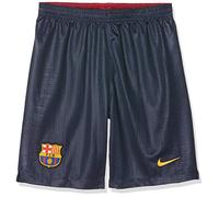 Nike FCB Y Nk BRT Stad HM Pantaloncini Sportivi, Unisex Bambini, Obsidian/University Gold, XS