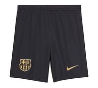 Nike FCB Y NK BRT STAD SHORT HA, Pantaloncini Sportivi Unisex bambini, black/(metallic gold) (no sponsor), L
