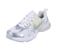 Nike FD0736-104 W V2K Run Donna, White/Metallic Silver-Platinum Tint EU 38 1/2