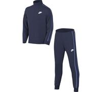Nike FD3061-410 K NSW TRACKSUIT POLY TAPED FZ Giacca Unisex Bambino MIDNIGHT NAVY/WHITE Taglia XL