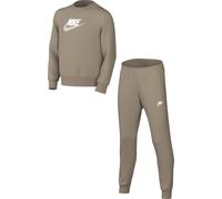 Nike FD3090-247 K NSW TRACKSUIT POLY CREW HBR Giacca Unisex Bambino KHAKI/WHITE/WHITE Taglia L