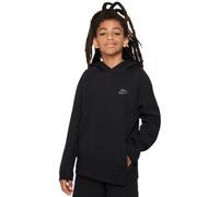 Nike FD3291-010 B NSW Tech FLC PO Hoodie Felpa con Cappuccio Bambino Black/Black Taglia M