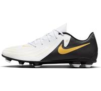 Nike Phantom Gx Ii Academy Fg Mg Bianco Nero Oro - Scarpe Da Calcio Uomo EUR 46 / US 12