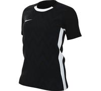 Nike FD7420-010 W NK DF CHALNG V JSY SS Maglia Lunga Donna Black/White/White Taglia L