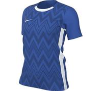 Nike FD7420-463 W NK DF CHALNG V JSY SS Maglia Lunga Donna Royal Blue/White/White Taglia L