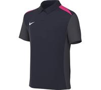 NIKE FD7604-410 Y NK DF ACDPR24 SS Polo K Maglia Lunga Unisex Ragazzi Obsidian/Anthracite/Hyper Pink/White Taglia XL