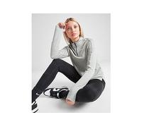 Nike Felpa 1/2 Zip Fitness Maniche Lunghe Junior, Dark Grey Heather/White 8-10Y
