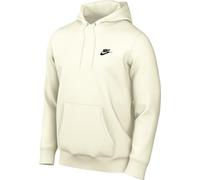 Nike Felpa con Cappuccio Club Ft Po, Sail/Sail/Black, S