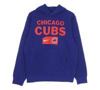 Nike - Felpa con Cappuccio con Logo Chicago Cubs - - Sport - Uomo - Blu - L