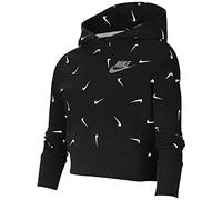 Nike Felpa con Cappuccio Crop AOP Felpa con Cappuccio Bambini Unisex - Bambini e Ragazzi